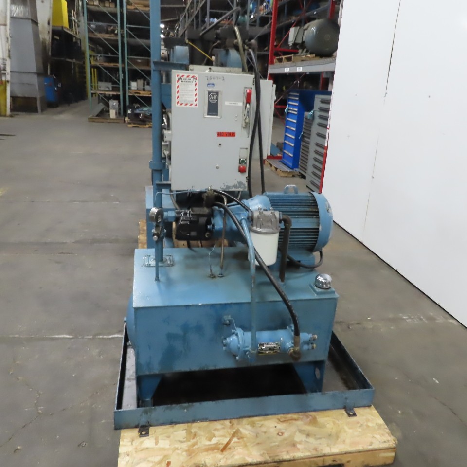 Semi Automatic C Frame Hydraulic Assembly Press 208/230/460V 3Ph