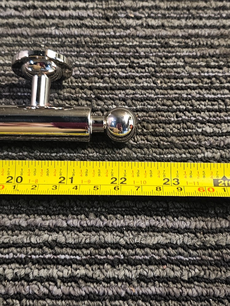 Rejuvenation Appliance Pull Bar Chrome 22" Length