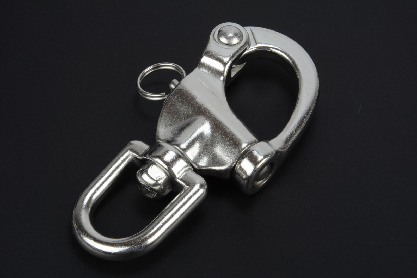 5" Eye Swivel Snap Shackle 316 Stainless Steel for Sailboat Spinnaker Halyard