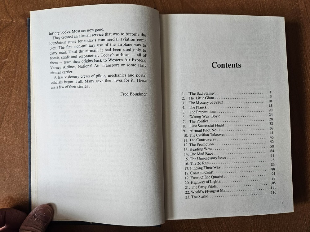 Airmail Antics By Fred Boughner (1988 hardcover)