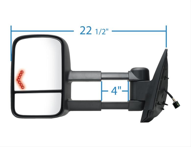 K Source Side View Mirror 62093G