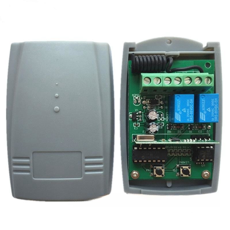 For Pujol 433.92mhz Rolling Code Garage Door Remote Control Receiver Switch New