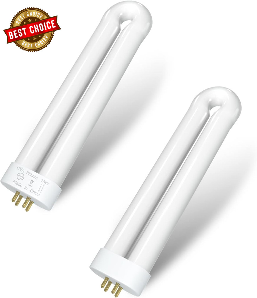 Bug Zapper Light Bulb Replacement for 15W Bug Zapper with 4-Pin Base, Ful 15W-BL