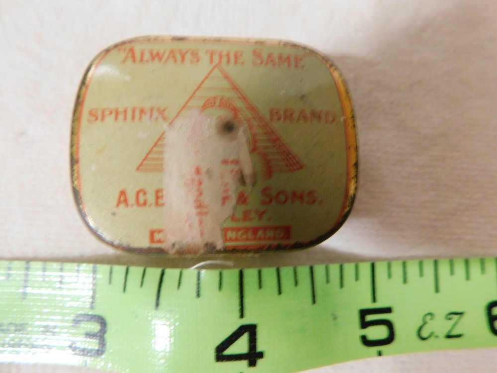 Gramophone phonograph needles Sphinx Needle Tin *