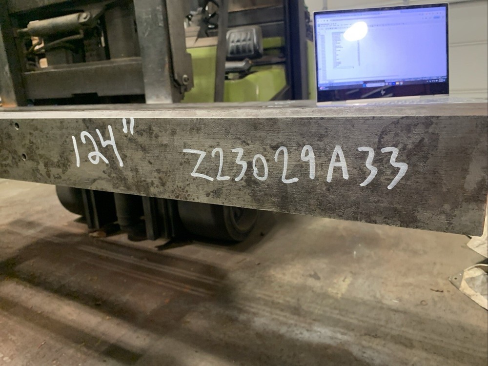 124” Used Press Brake Die Tooling