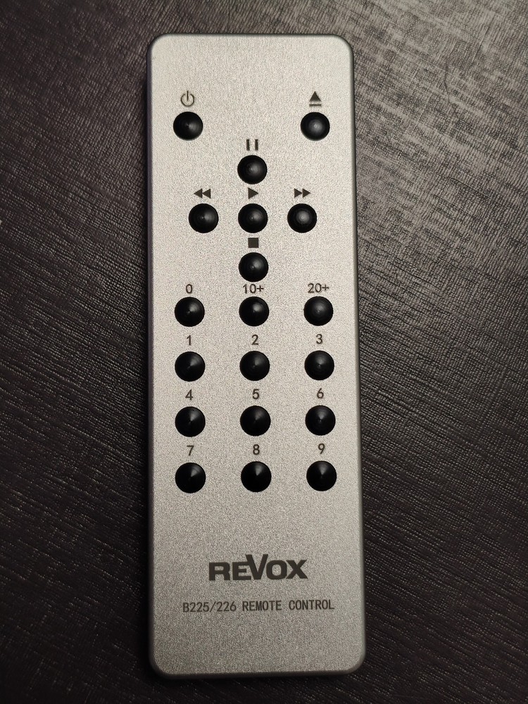 REVOX B225/B226 CD PLAYER  REMOTE CONTROL
