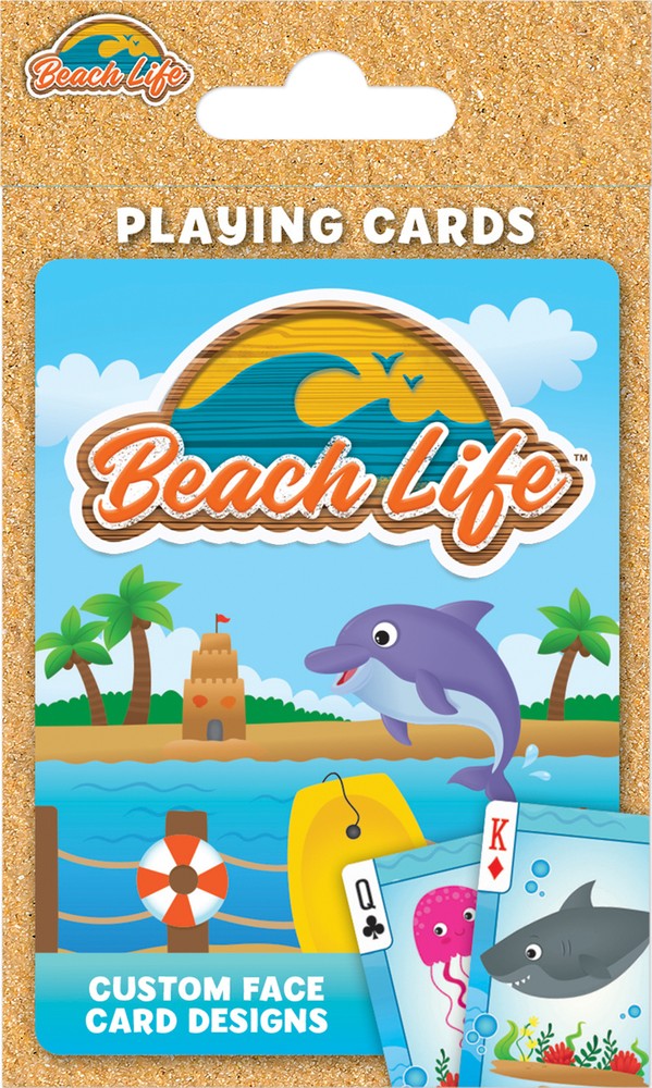 MasterPieces - Beach Life Playing Cards - 54 Card Deck
