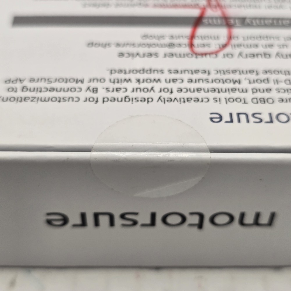 Motorsure EC1 OBD Tool Scanner Car Diagnostic Tool Code Reader Brand NEW