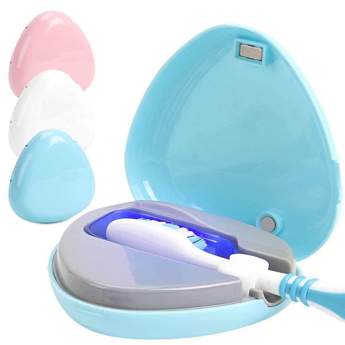 UV Toothbrush Sanitizer Portable Sterilizer Cover,Toothbrush Holder,Rechargeable