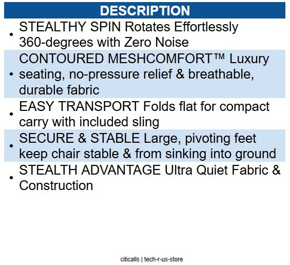 Hawk HWK-HS3103 STEALTH SPIN CHAIR