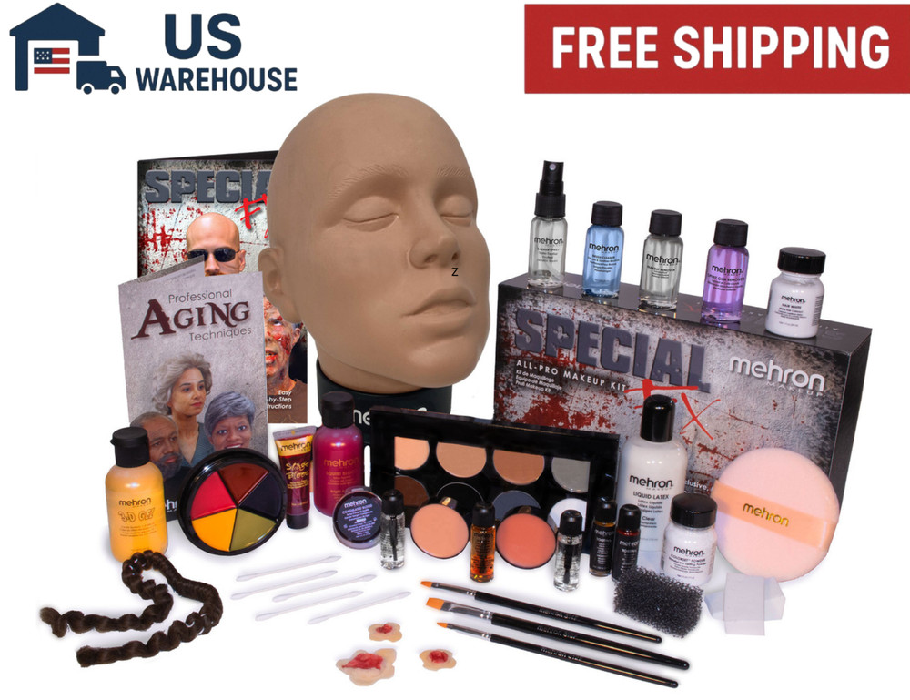 Makeup Special FX All-Pro Makeup Kit with Practice Head | Complete Profession