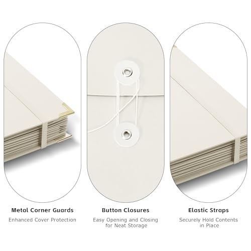 Important Document Organizer with Labels Expanding File Folder Storage Binders