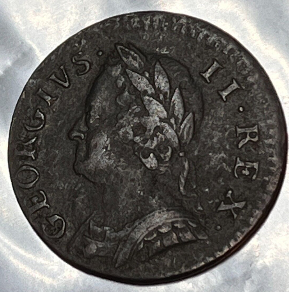 1749 GREAT BRITAIN FARTHING #1103