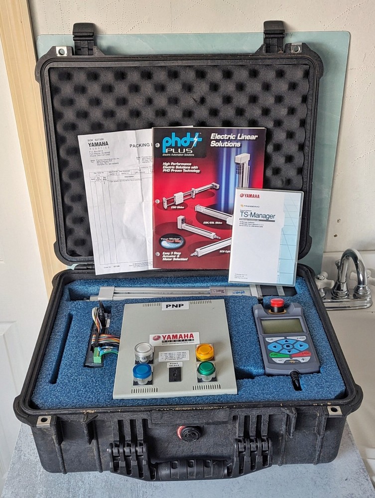 Yamaha Transervo Push Rod Robot w. Controller Remote ECV32 HT1 TS-S Software ETC