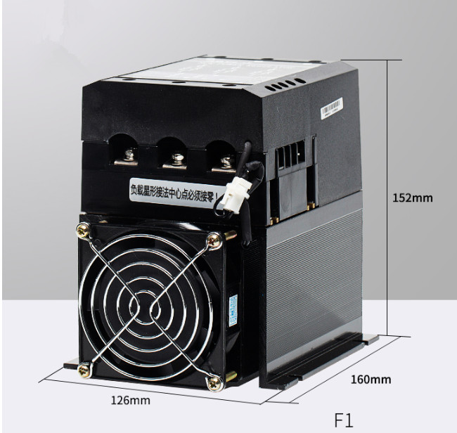 1x PRSCR-120LA 120A three-phase thyristor SCR phase shift power regulator