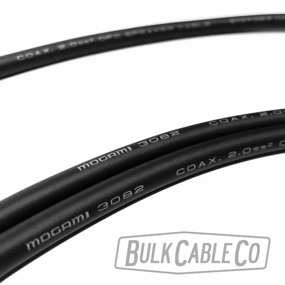 12" - Mogami 3082 Combo Amp Speaker Cable - Switchcraft Right Angle / Spade