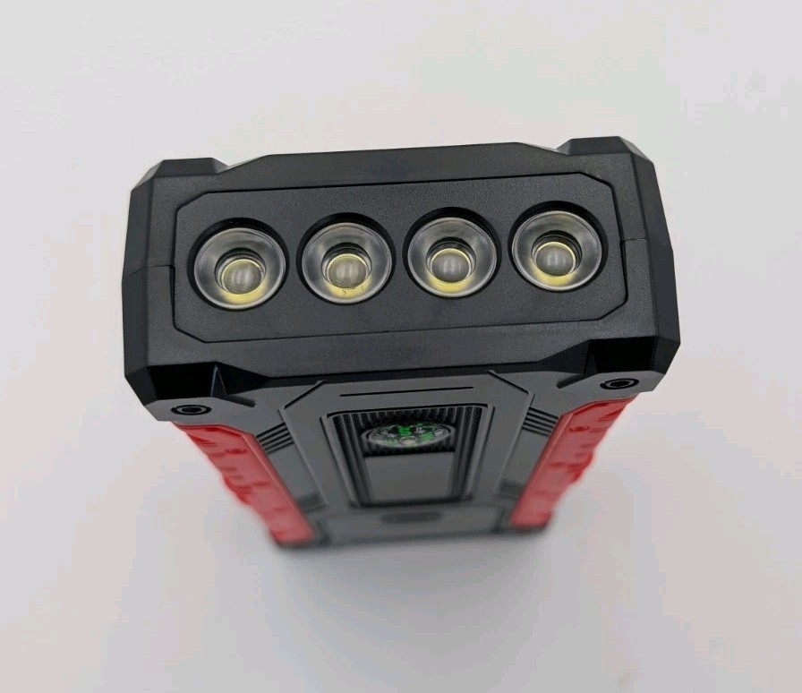 KEBE-985 multi-functional jump starter 12V flashlight compass charger