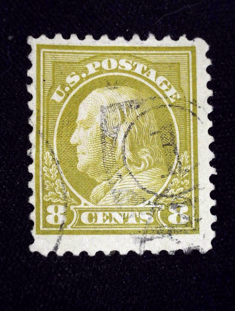 U.S. Benjamin Franklin 8 Cent  Stamp Very Rare