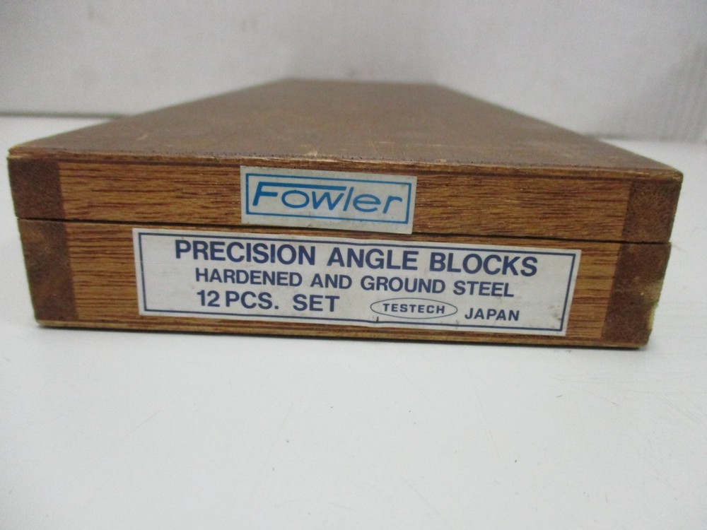 Fowler 12pc Precision Angle Blocks