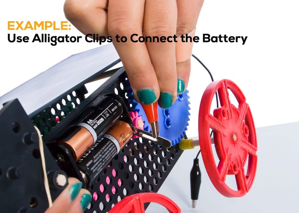 20PC Colorful Alligator Clips with Testing Probes for Experiments & Prototyping