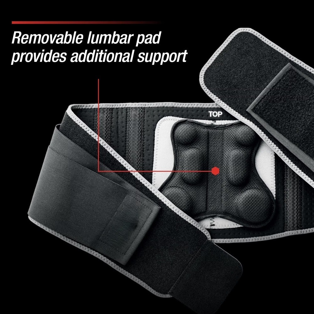 Back Stabilizer, Adjustable Brace, Black, 1 Brace