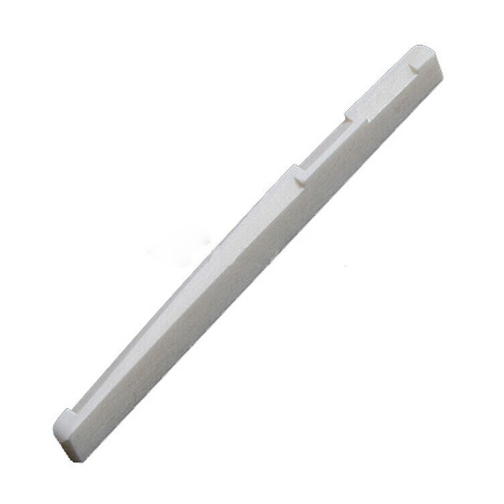 10pcs Guitar BONE Saddle 72x3x9mm Folk Acoustic Bridge Luthier String nut