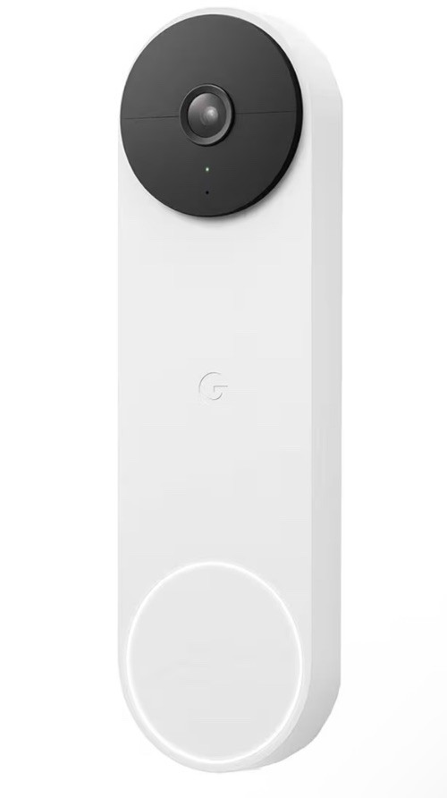 Google Nest Doorbell (Battery) - Snow