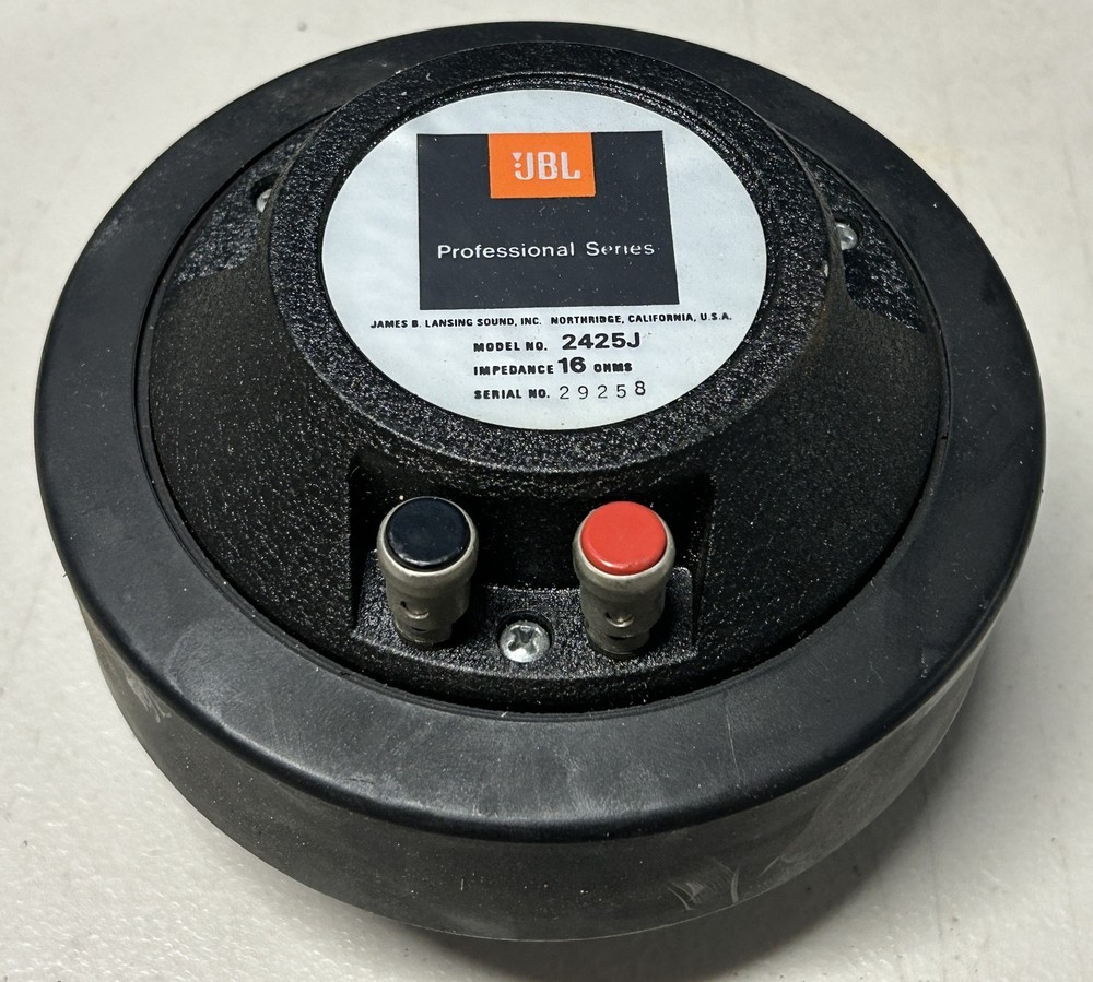 JBL 2425J High Frequency 1" Horn Compression Drivers