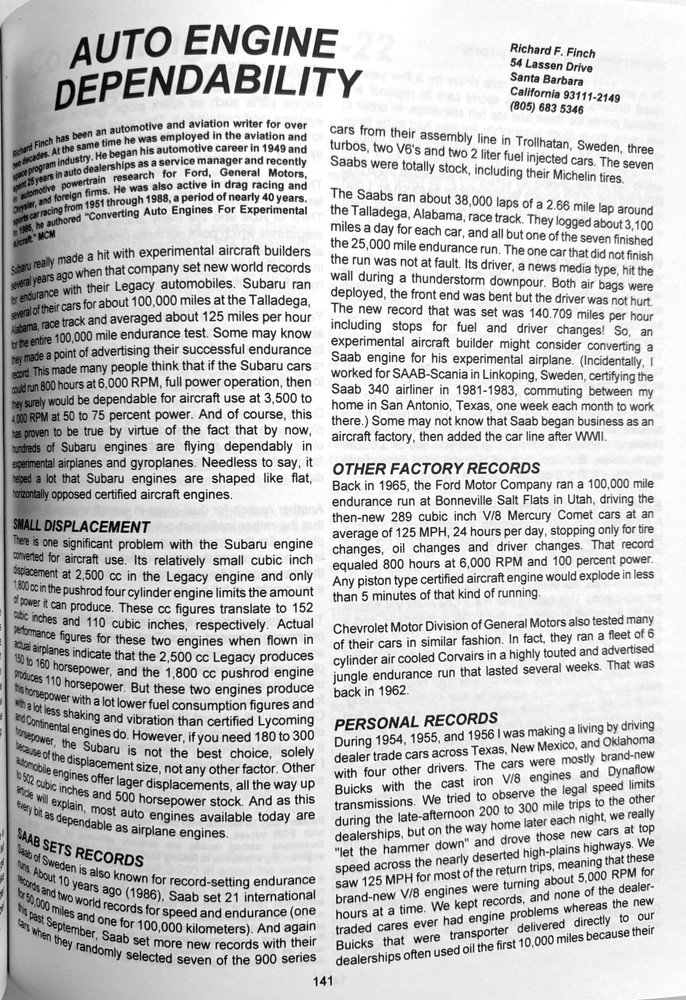 Alternative Engines: Volume 2 by Mick Myal, 1st, 2000, Auto Engine Conversions