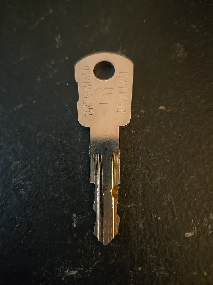 GREENWALD SENTINEL KEY CODED G2503 (3D5)