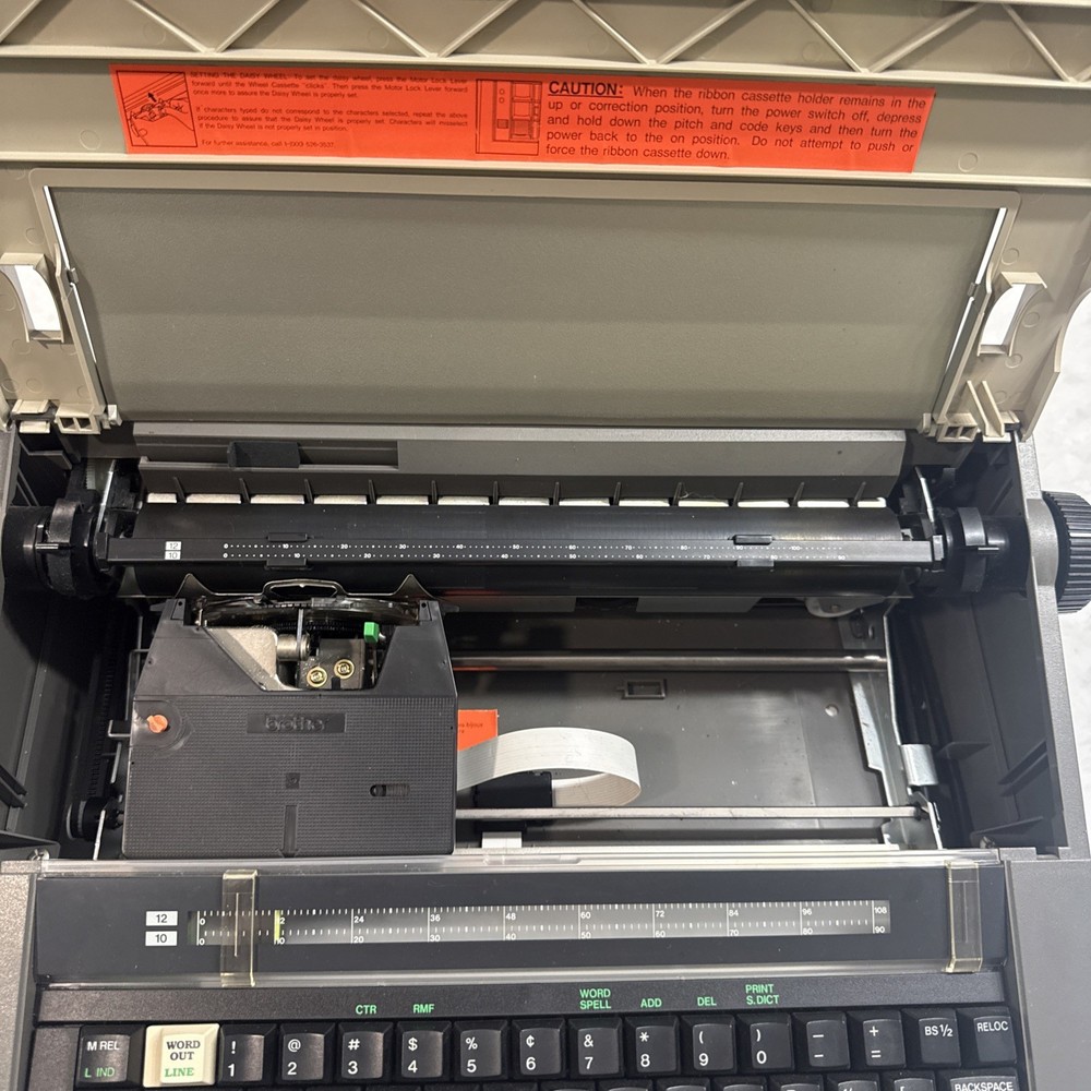 Brother AX-20 Word-Spell Electronic Typewriter TESTED....