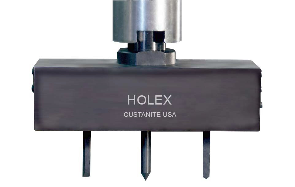 Custanite HLX 0653 - Holex Complete System Hole Cutter Set  1" - 6-1/2 Capacity