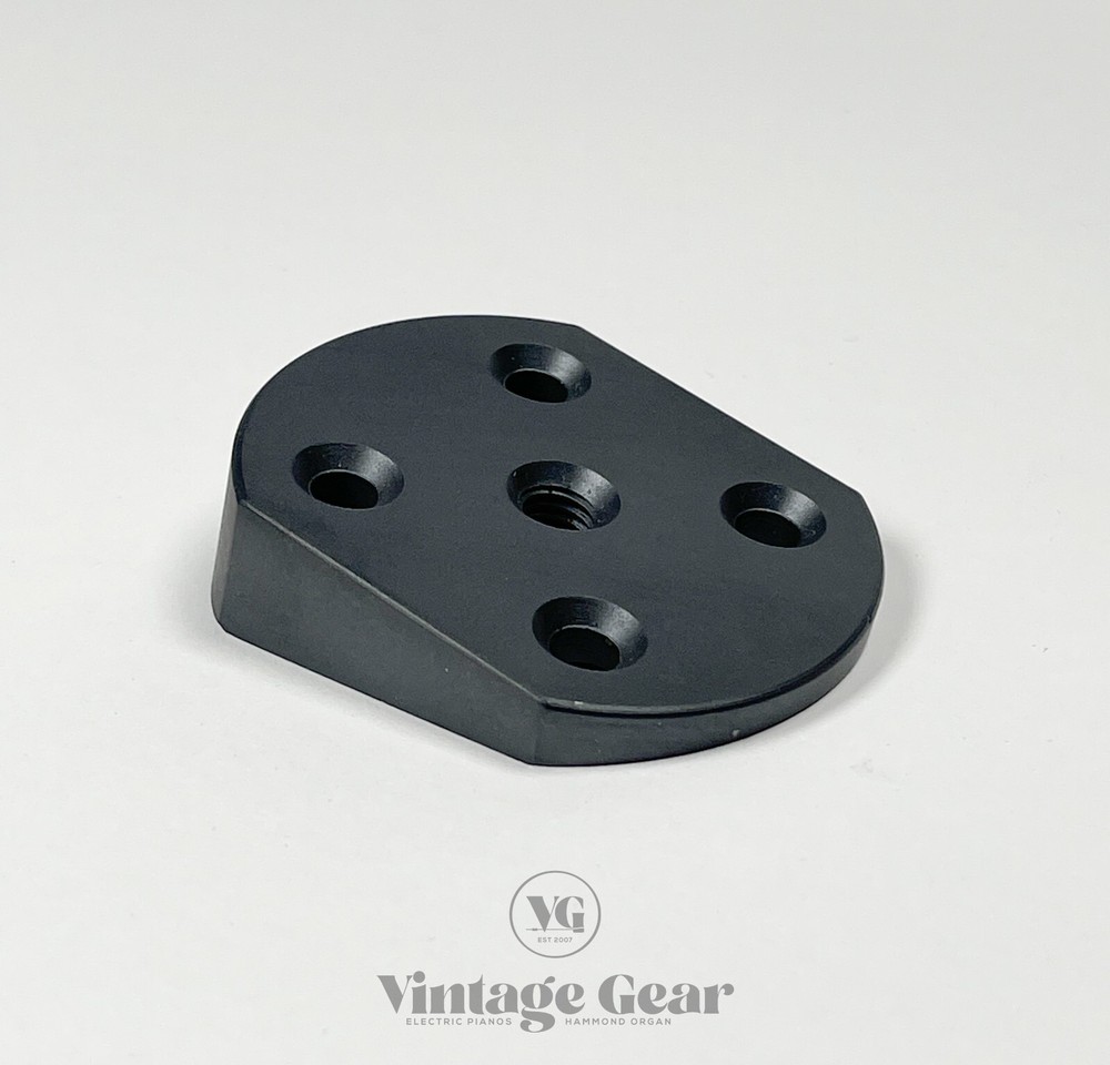 Clavinet D6 or C Leg Flanges - Black