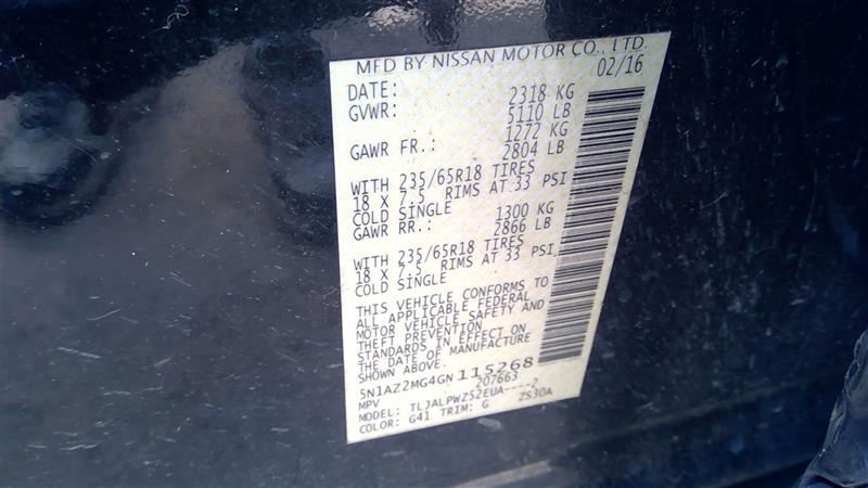 Temperature Control Temperature Control Fits 15-16 MURANO 621089