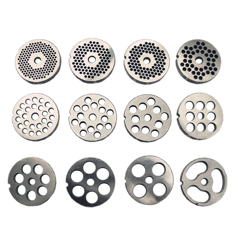 1Pc #12 Type Replaceable Chopper Disc Mincer Part plate disc die Hole 2-20mm