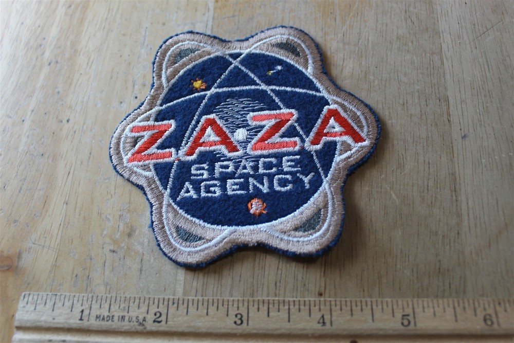 ZAZA SPACE AGENCY SPACE PATCH
