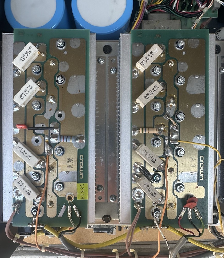 Crown Techron 7570 Power Supply Amplifier Used