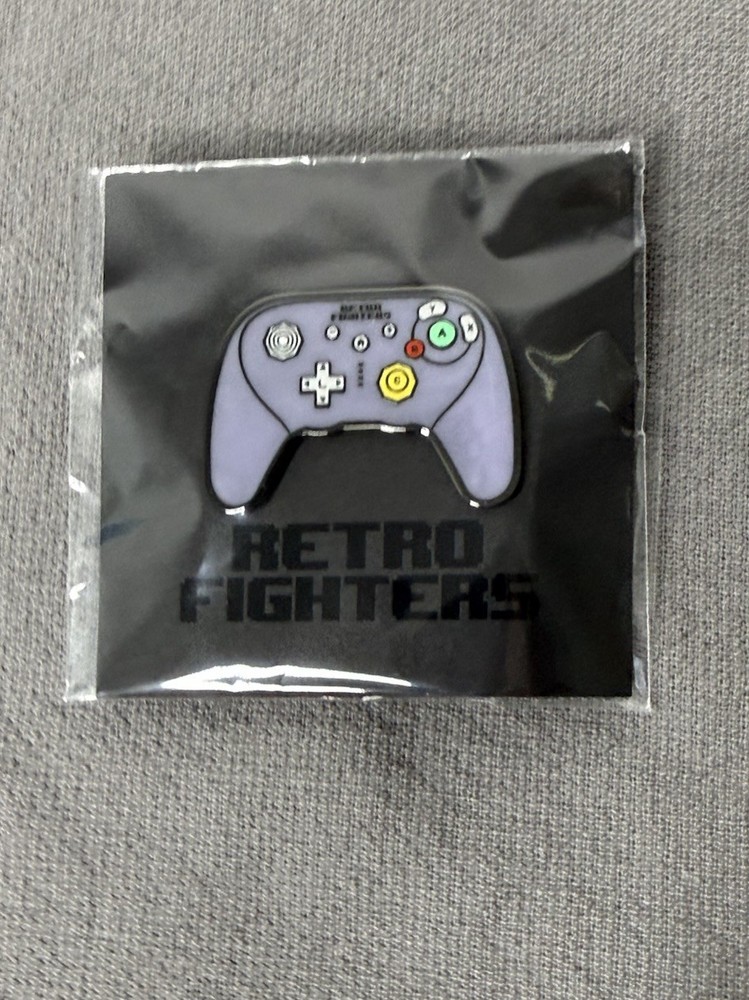 Retro Fighters BattlerGC Purple Pro Series Wireless Controller GameCube Switch
