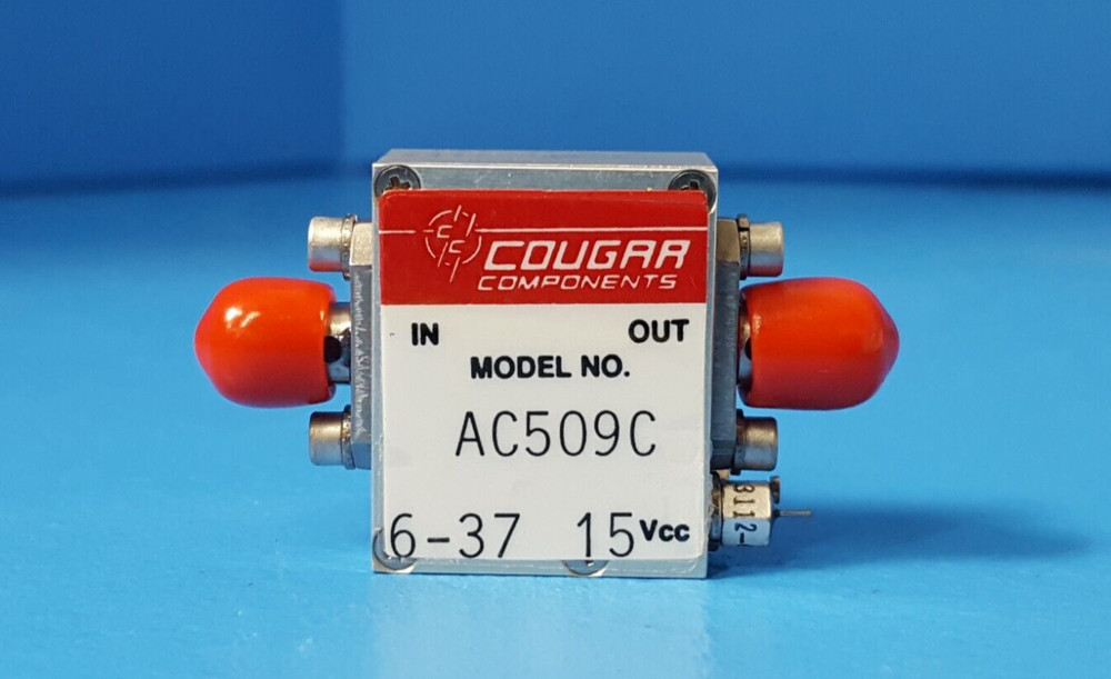 RF Amplifier, AC509C, COUGAR, 15VCC, 6-37