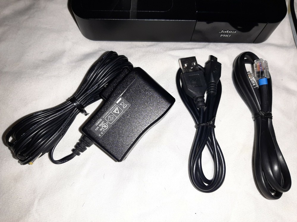 Jabra PRO 9465 Duo Wireless Bluetooth Headset with Touch Screen, Great Condition