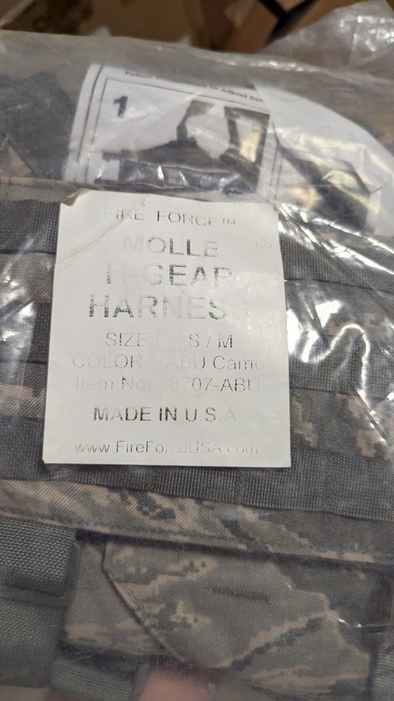 Fire Force Molle  H-Harness  Vest