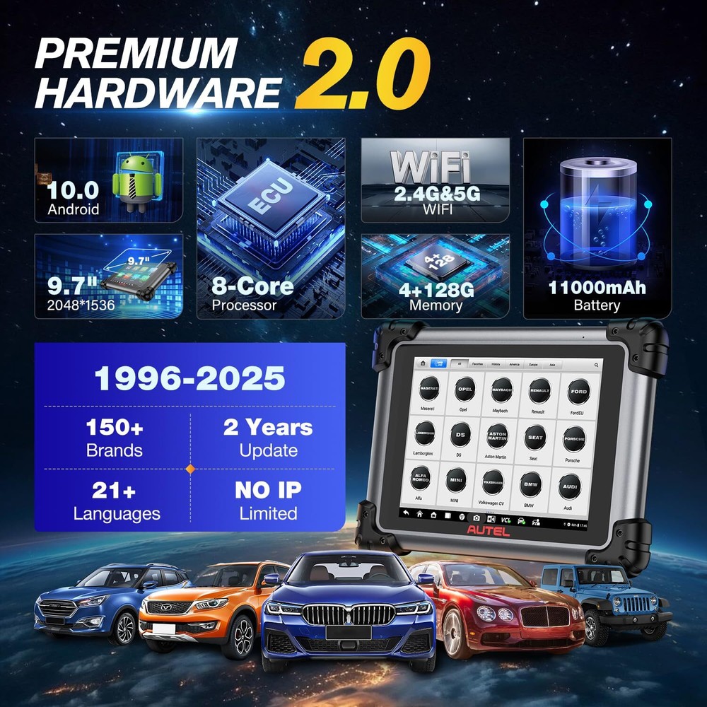 2026 Autel MaxiSys Elite II PRO ECU Programmer Coding with 2 Years Free Update