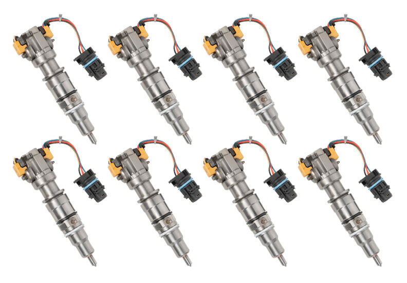 2003-2007 Ford 6.0L Powerstroke Diesel Fuel Injectors Full Set - Refurbished