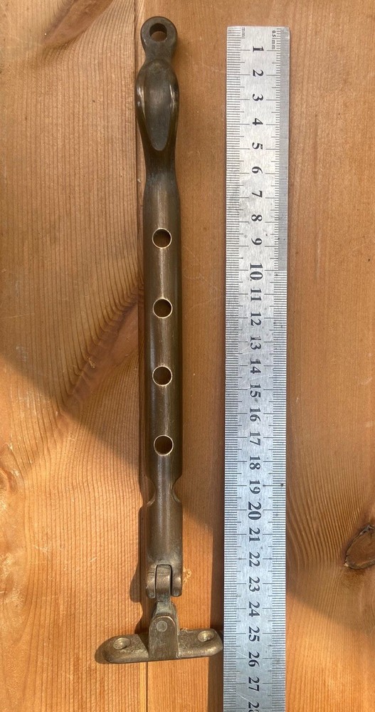 old Vintage Brass Window Lever Handle