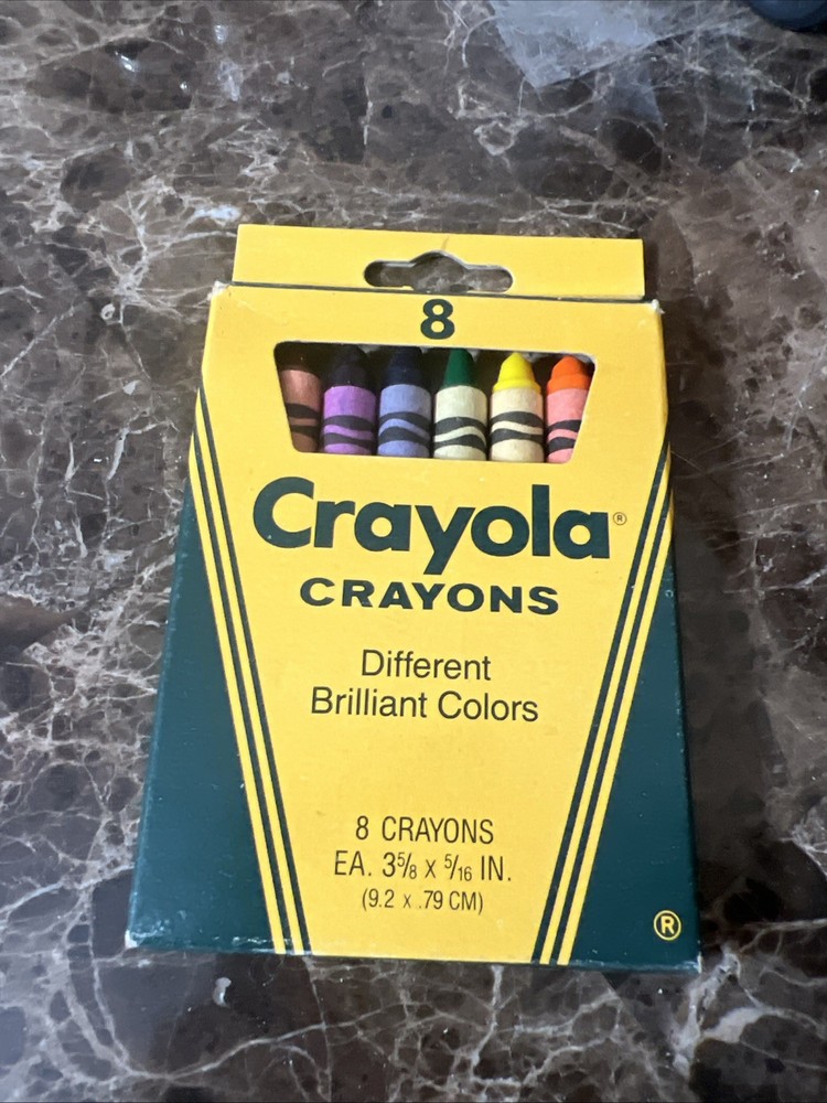 Vintage Crayola Crayons 1985 Made In USA