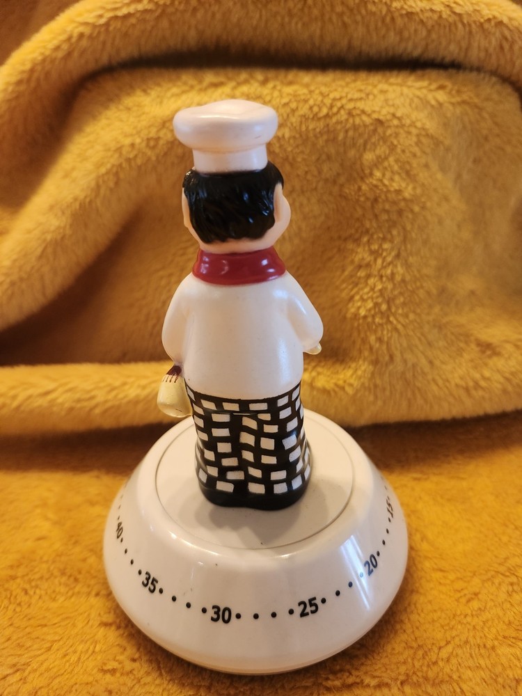 Fat Italian chef kitchen timer.