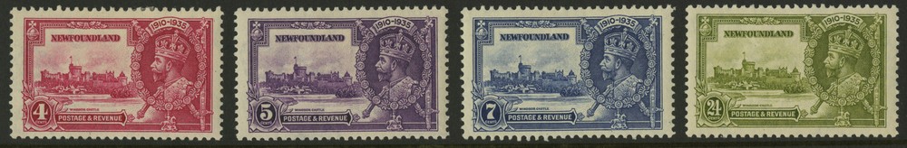 Newfoundland  1935   Unitrade # 226-229 Mint Hinged Set