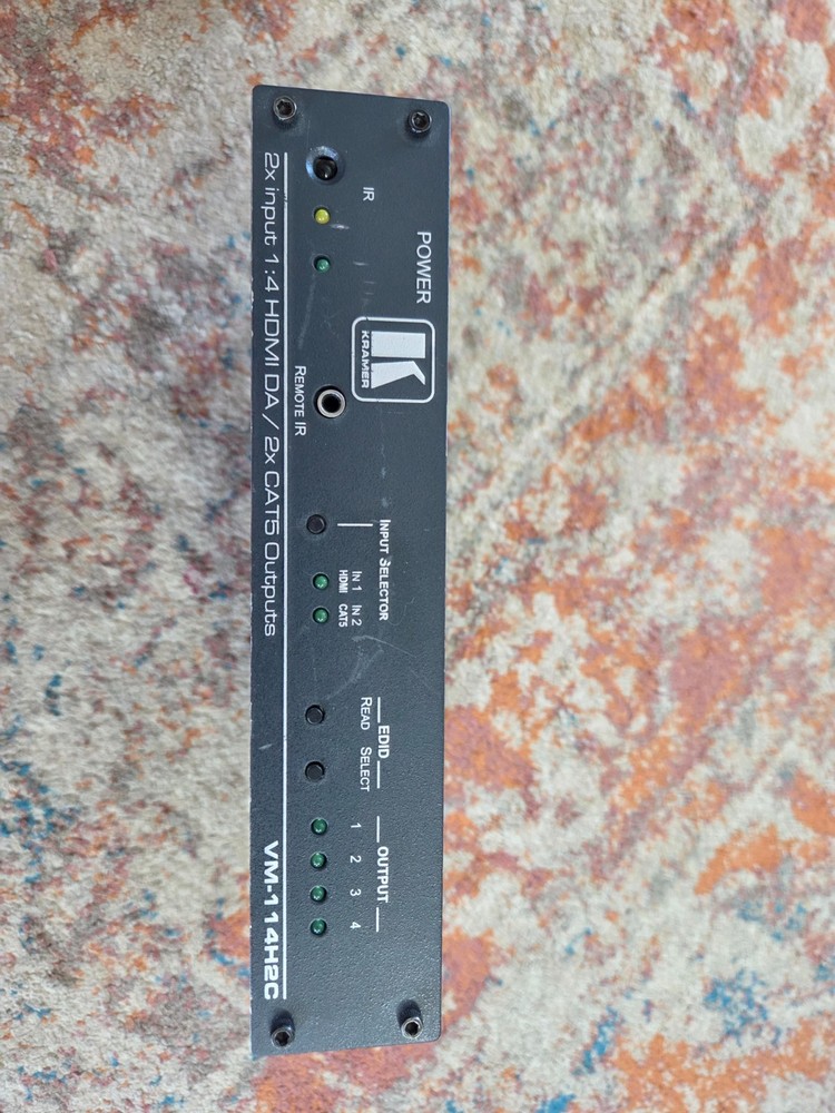 Kramer VM-114H2C 2x input 1:4 HDMI DA / 2x CAT5 Outputs