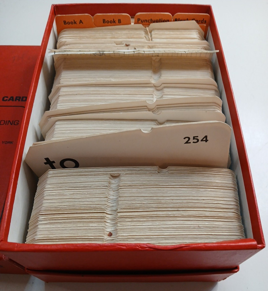 Lippincott's Basic Reading A & B Word Recoognition Cards Incomplete
