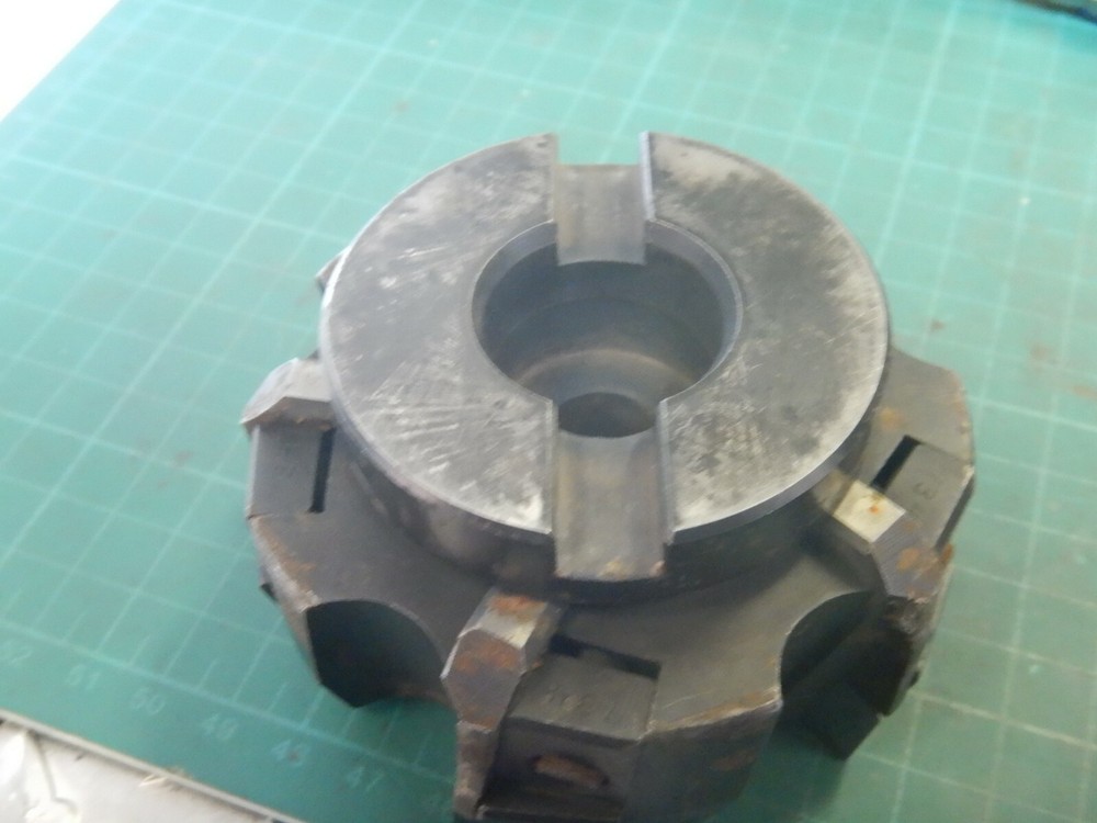 Widax 80mm Diameter (3.1496") Insert Fly Mill 1.0" Arbor